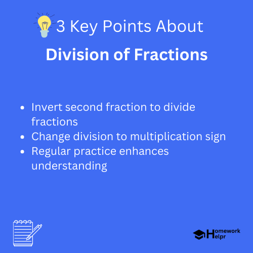 Division of Fractions