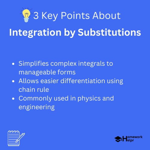 Integration by Substitutions