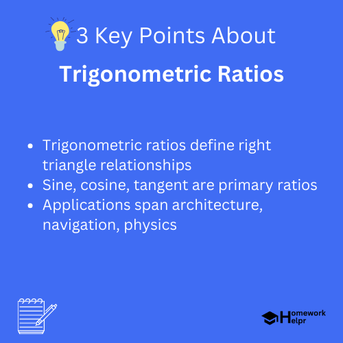 Trigonometric Ratios