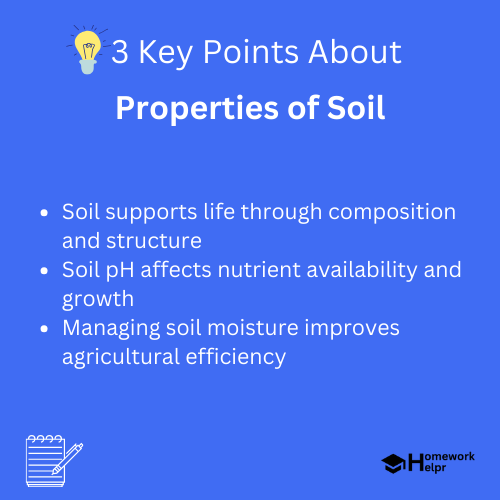 Properties of Soil