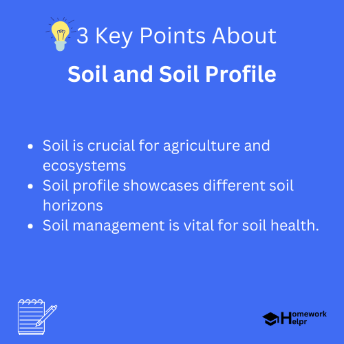 Soil and Soil Profile