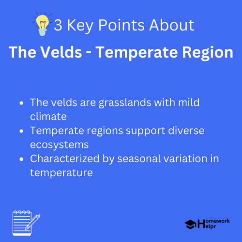 The Velds – Temperate Region