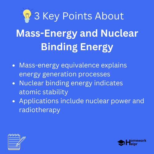 Mass-Energy and Nuclear Binding Energy