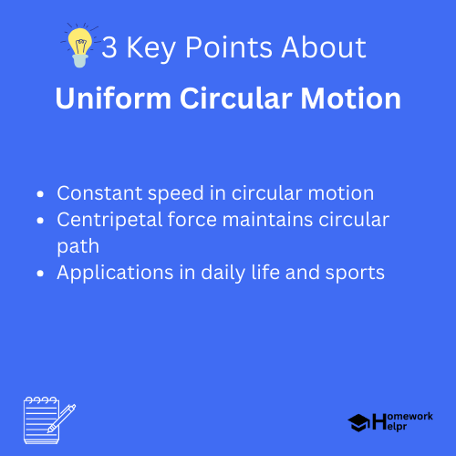 Uniform Circular Motion