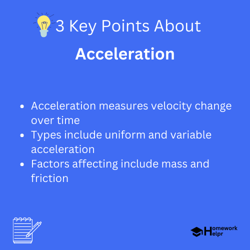 Acceleration