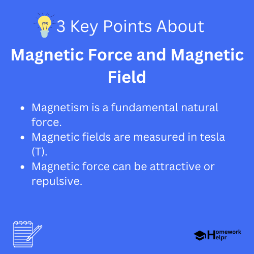 Magnetic Force and Magnetic Field