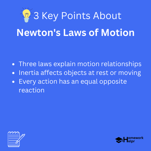 Newton’s Laws of Motion