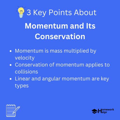 Momentum and Its Conservation