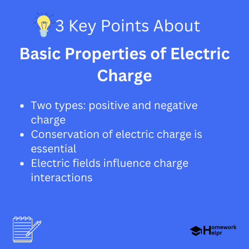 Basic Properties of Electric Charge