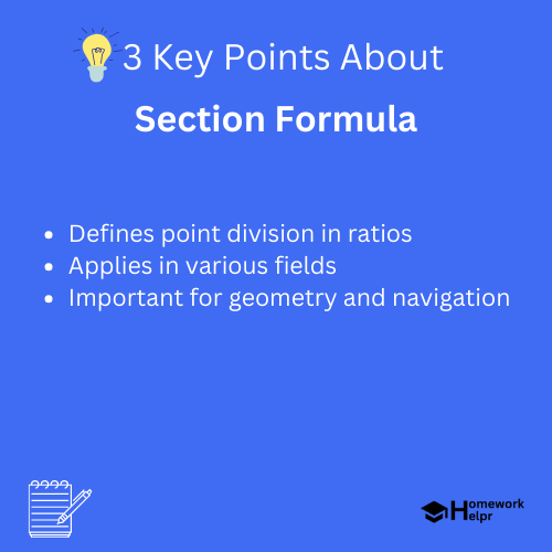 Section Formula