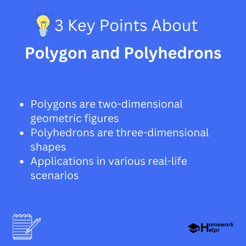 Polygon and Polyhedrons