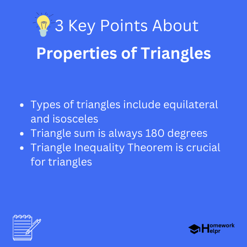 Properties of Triangles