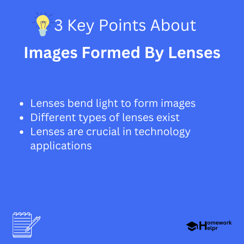 Images Formed By Lenses