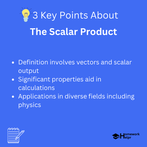 The Scalar Product