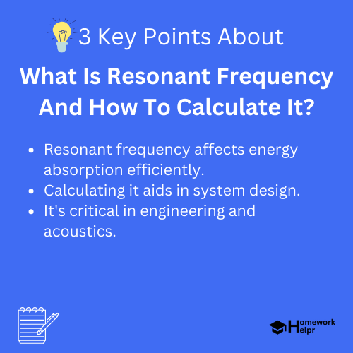 What Is Resonant Frequency And How To Calculate It