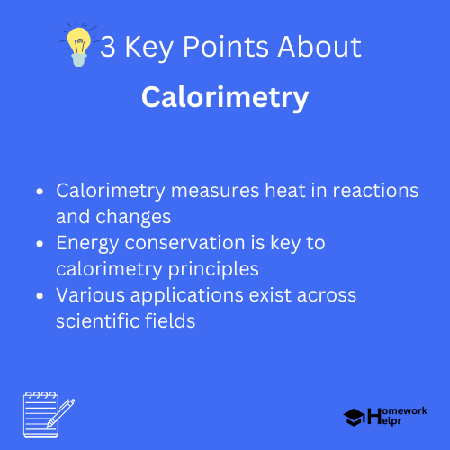 Calorimetry