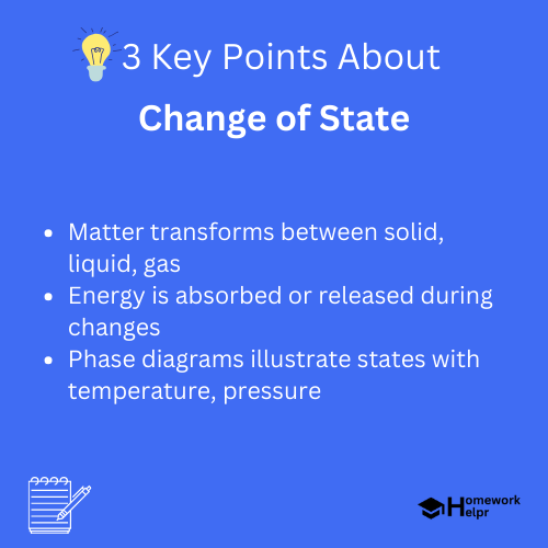 Change of State