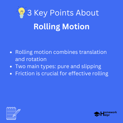 Rolling Motion