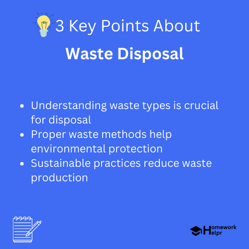 Waste Disposal