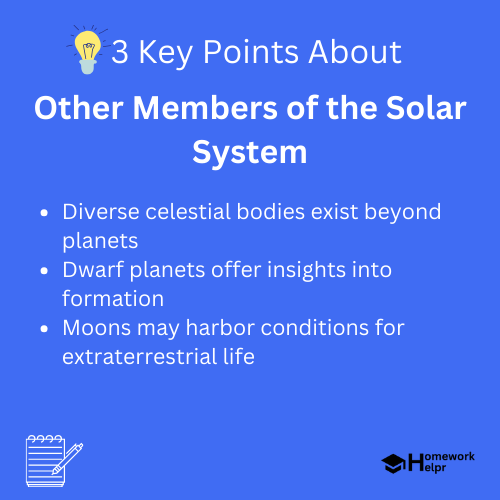 Other Members of the Solar System