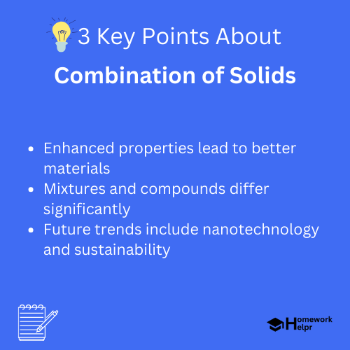 Combination of Solids