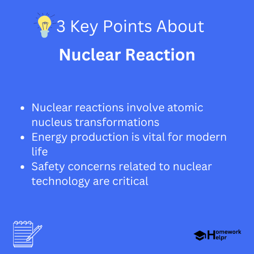 Nuclear Reaction