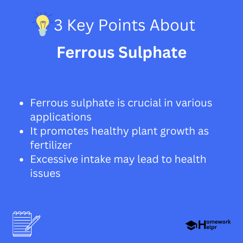 Ferrous Sulphate