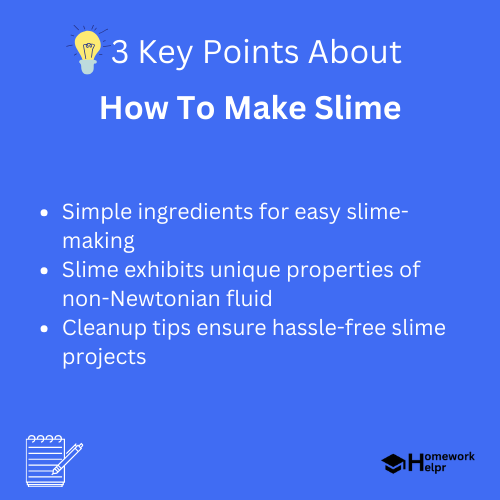 How To Make Slime