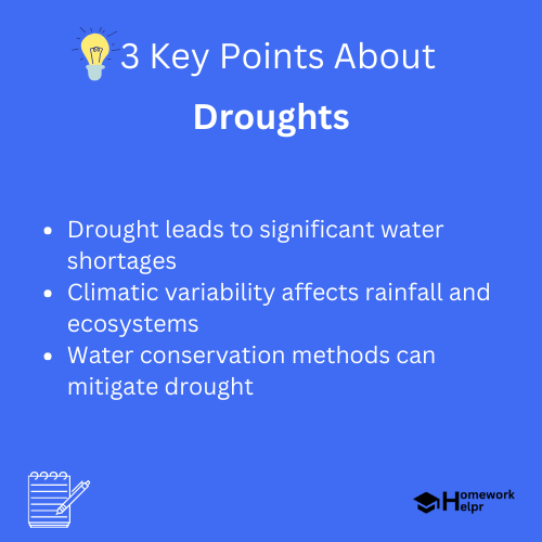 Droughts