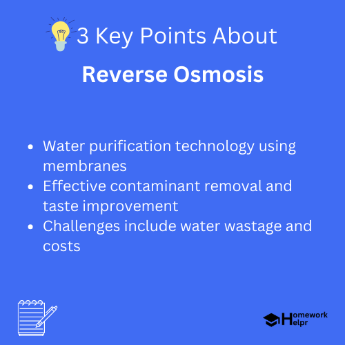 Reverse Osmosis