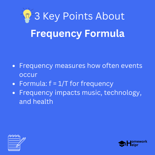 Frequency Formula