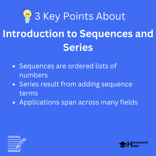 Introduction to Sequences and Series