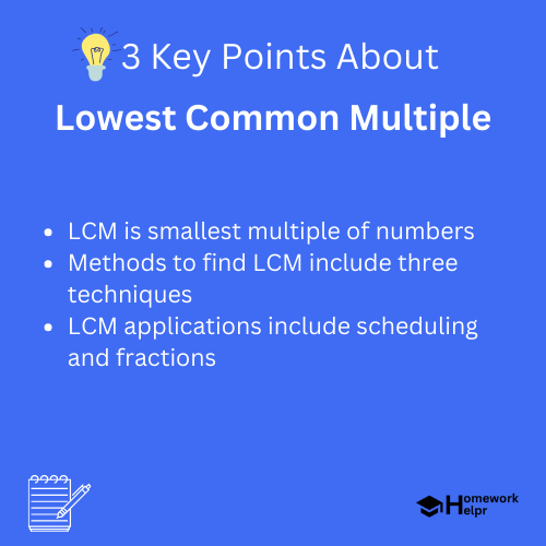 Lowest Common Multiple