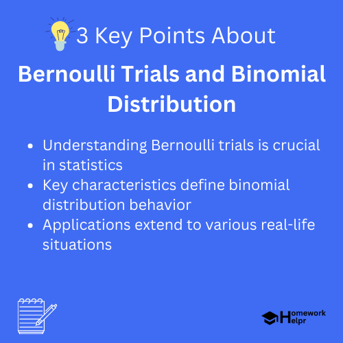 Bernoulli Trials and Binomial Distribution