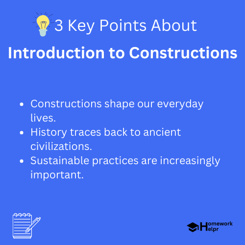 Introduction to Constructions