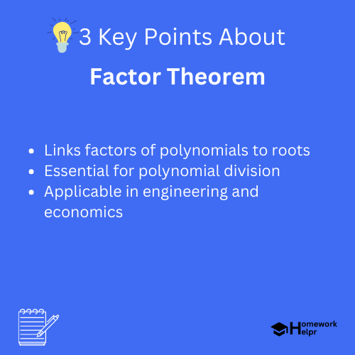 Factor Theorem